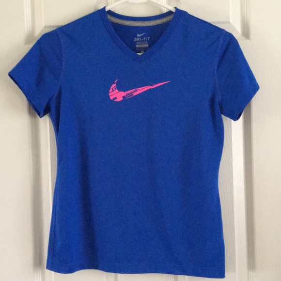 Girls Nike Dri - Fit Shirt - Picture 1 of 3